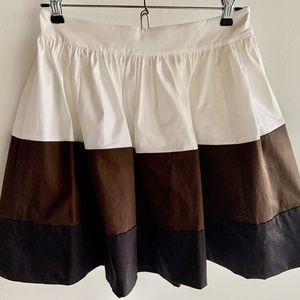 kate spade High Waist Color Block Bubble Skirt 4